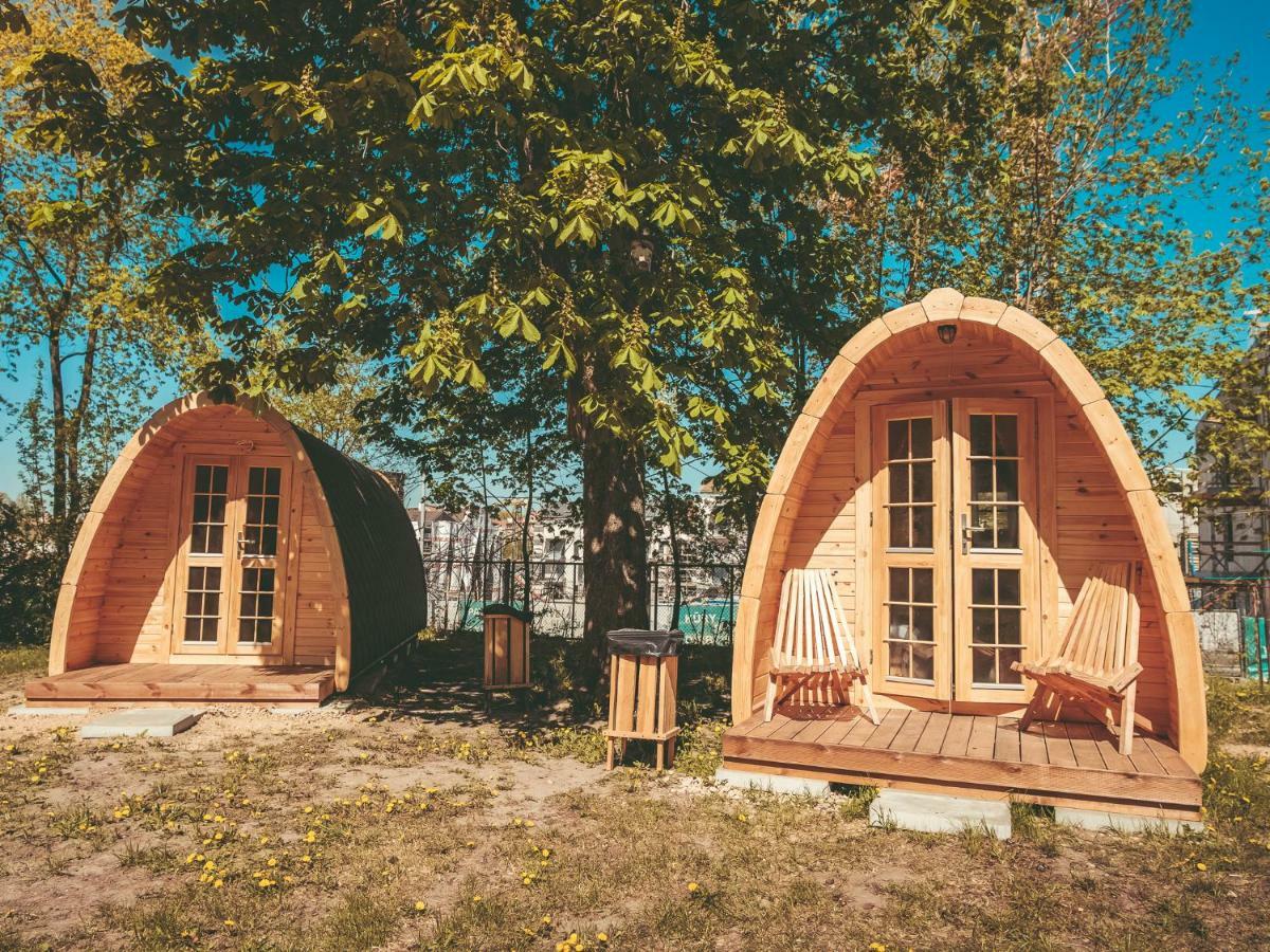 Downtown Forest Hostel & Camping Vilnius Exterior photo